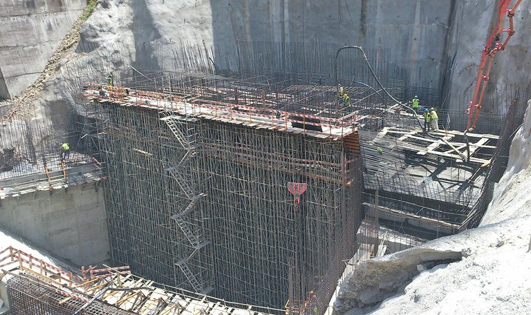 Venda Nova III Dam, Braga, Portugal