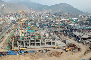 ULMA is collaborating in the construction of the Real Plaza de Puruchuco Shopping Centre, one of the largest shopping centres in Peru