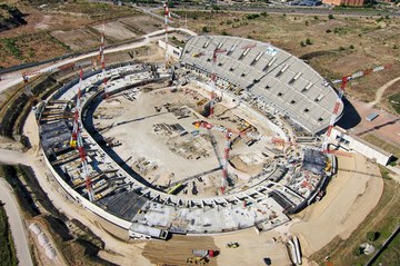 ULMA takes part on the newly-opened Wanda Metropolitano Stadium in Madrid