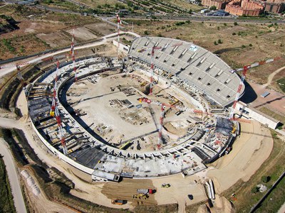 ULMA takes part on the newly-opened Wanda Metropolitano Stadium in Madrid