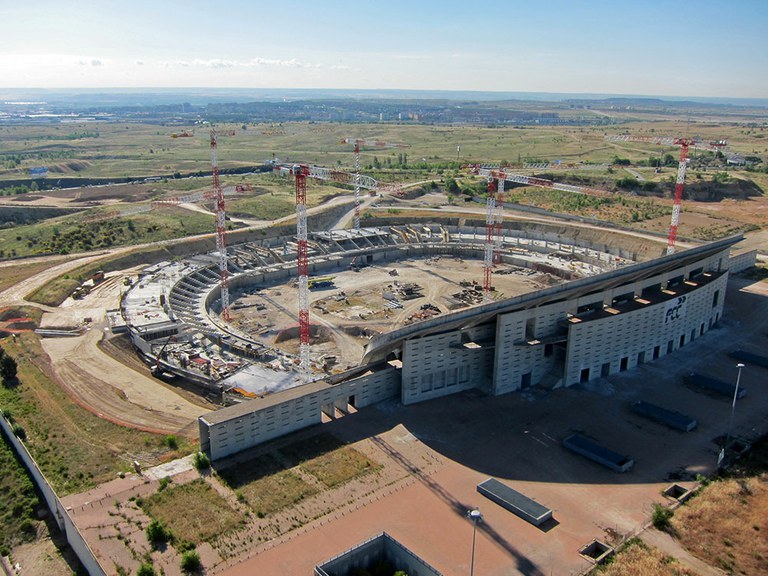 ULMA takes part on the newly-opened Wanda Metropolitano Stadium in Madrid