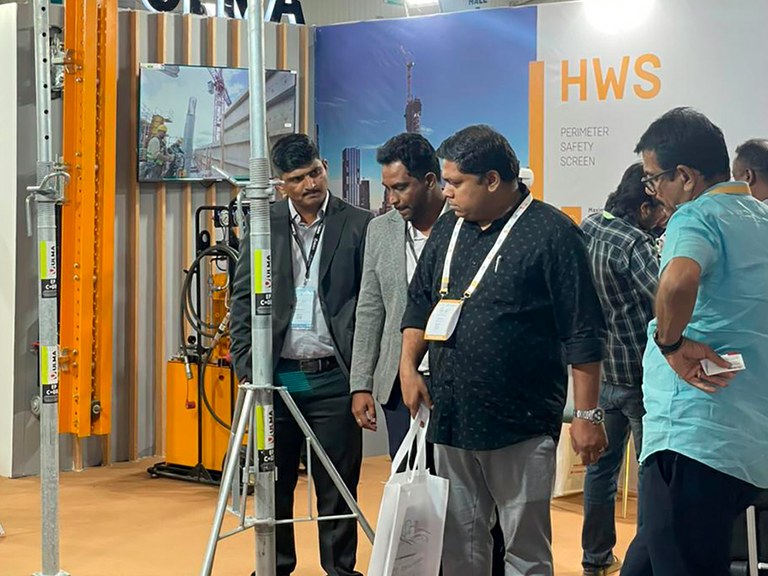 ULMA’s solutions attracted great interest at India's Excon construction fair