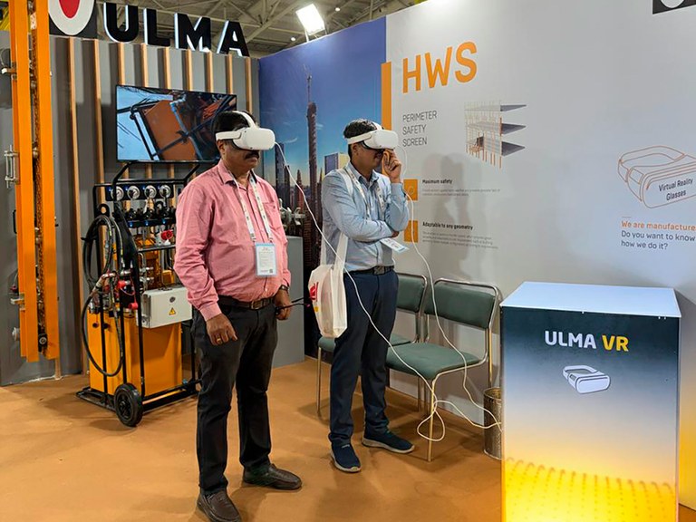 ULMA’s solutions attracted great interest at India's Excon construction fair
