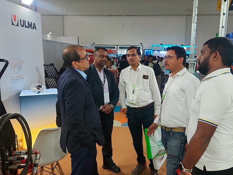 ULMA’s solutions attracted great interest at India's Excon construction fair