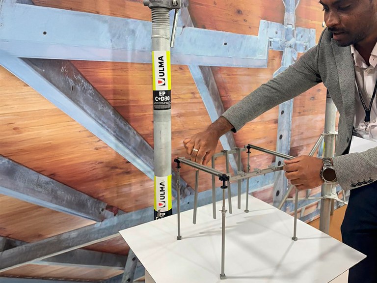 ULMA’s solutions attracted great interest at India's Excon construction fair