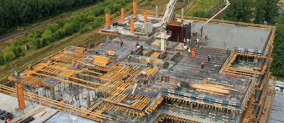 Encofrado de vigas de madera ENKOFLEX adaptable a cualquier tipo de losa