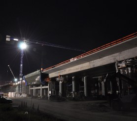 Autopista A4, Paso Superior E118, Tarnów - Dębica, Polonia