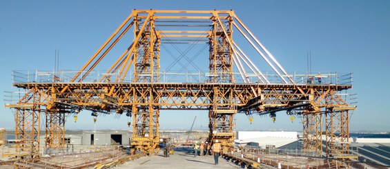 Puente sobre la Bahía de Cádiz, España