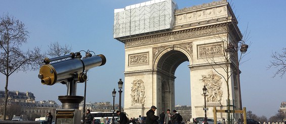 Rehabilitación Arco de Triunfo, París, Francia