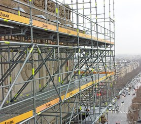 Rehabilitación Arco de Triunfo, París, Francia