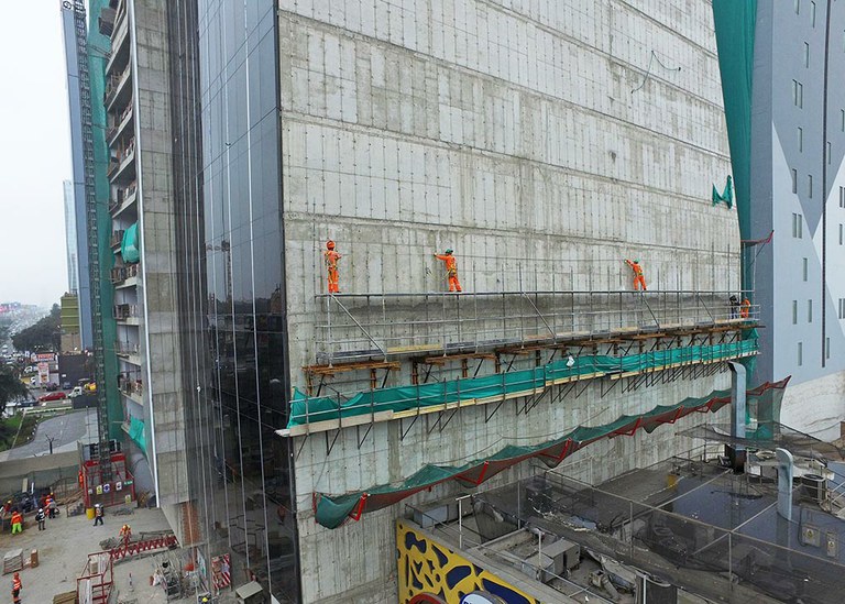 Edificio sostenible Torre Javier Prado en Lima