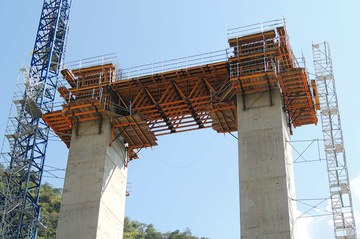 Puente atirantado Hisgaura, el más largo de Sudamérica de su tipología