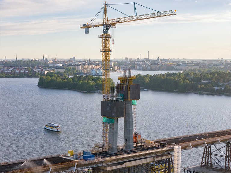 El puente más largo y más alto de Finlandia