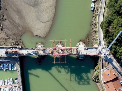 Reconstrucción del Puente de Deba: Ingeniería efímera al servicio del Patrimonio Histórico