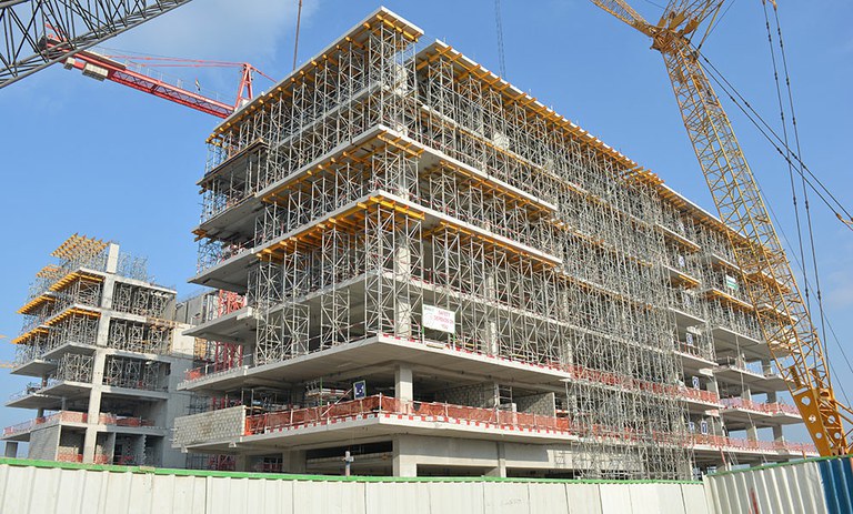 Soluciones flexibles ULMA en el Proyecto Dubai City Walk