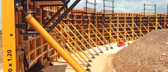 Construcția pereților circulari